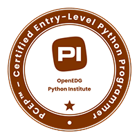 Certified Entry-Level Python Programmer